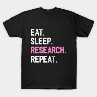 Clinical research coordinator funny science research student T-Shirt